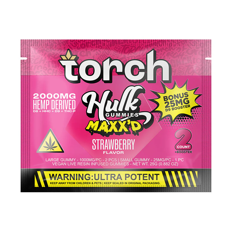 torch hulk strawberry 2000mg gummies torch hulk strawberry 2000mg gummies