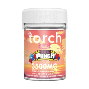 torch haymaker sour punch gummies