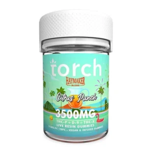 torch haymaker citrus punch gummies