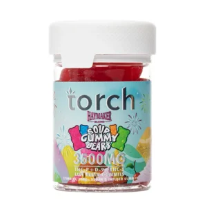 torch haymaker sour gummy bears